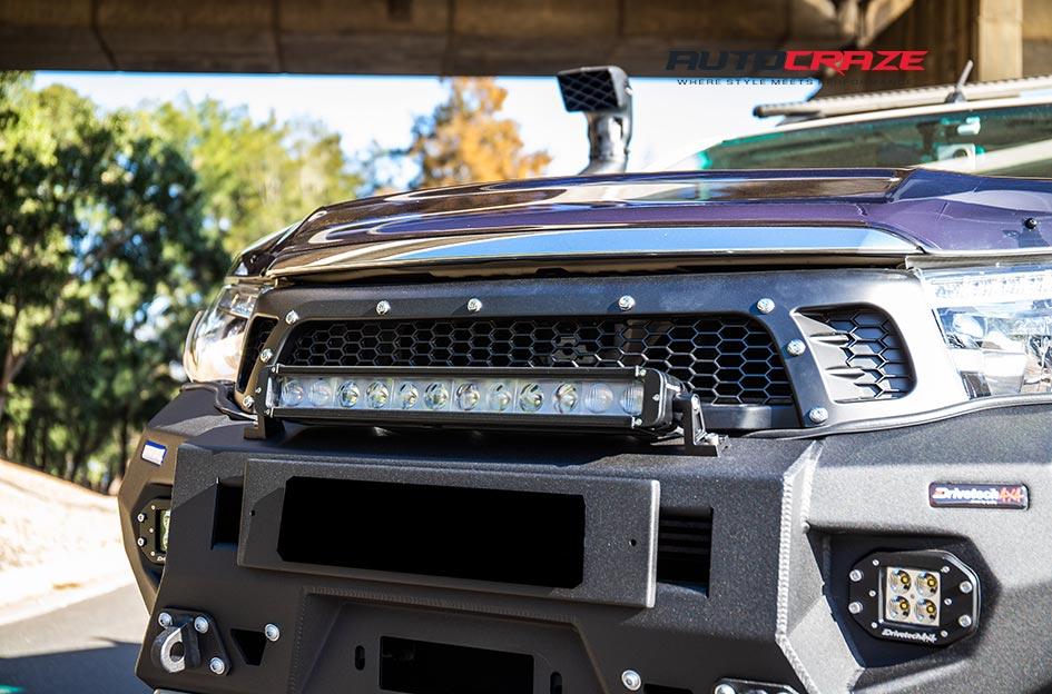 TOYOTA HILUX N80 4WD SPY XD 2 SATIN BLACK DARK TINT 